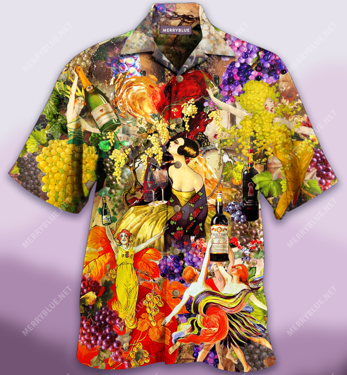 The Fairy Of Grape Garden Unisex Hawaii Shirt Ha54194