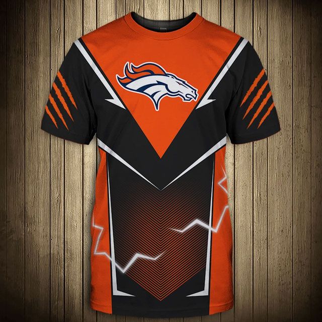 Denver Broncos Flame T-Shirt