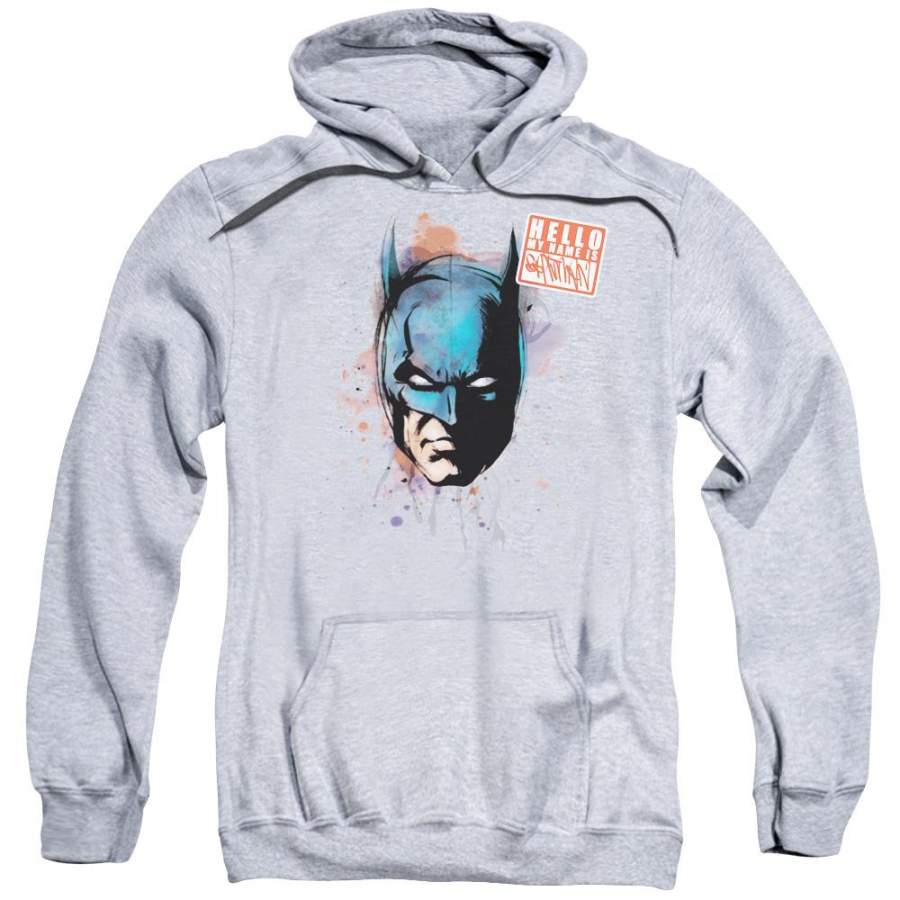 Batman – Hello Adult Pull Over Hoodie