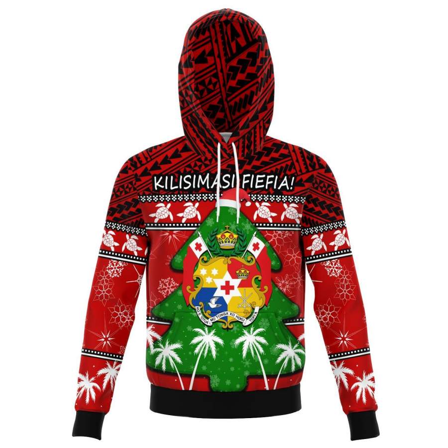 Tonga Hoodie Christmas Tree K4 – 3D Hoodies