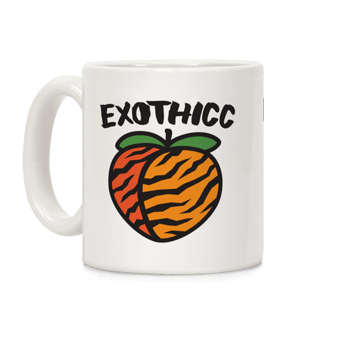 Exothicc Tiger Peach Coffee Mug