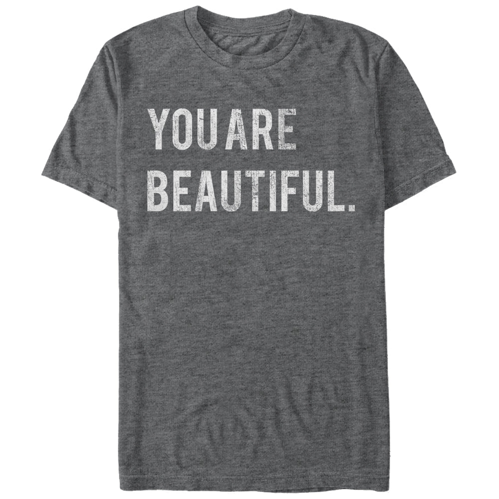 Chin Up Women’S You Are Beautiful  Boyfriend Tee