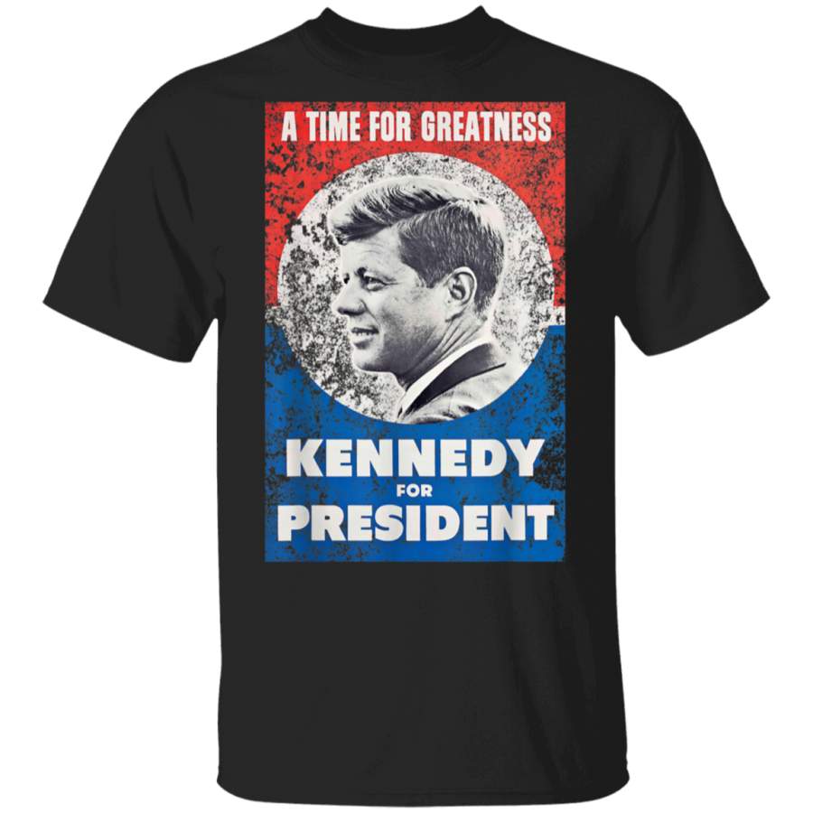 JFK John F Kennedy for President TShirt Retro Poster Design TShirt