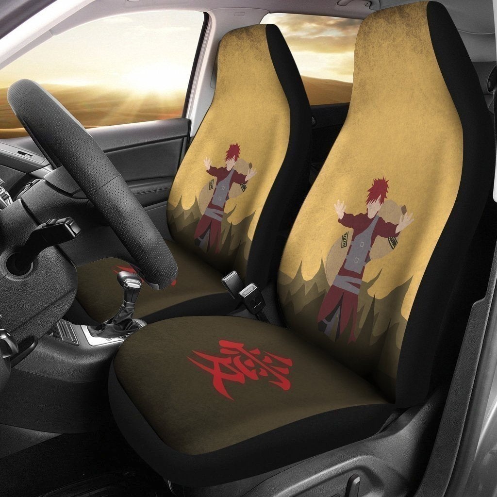 Amazing Gaara Naruto Car Seat Covers Lt04