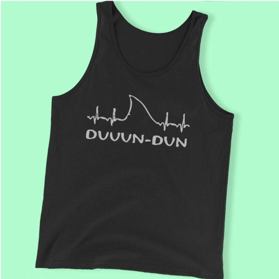 Shark Duun Dun Jaws Men’S Tank Top