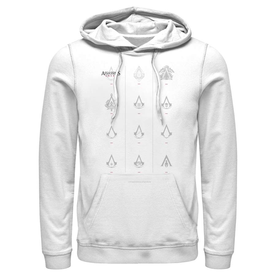 Assassin’s Creed Men’s Symbols of the Creed  Lightweight Hoodie