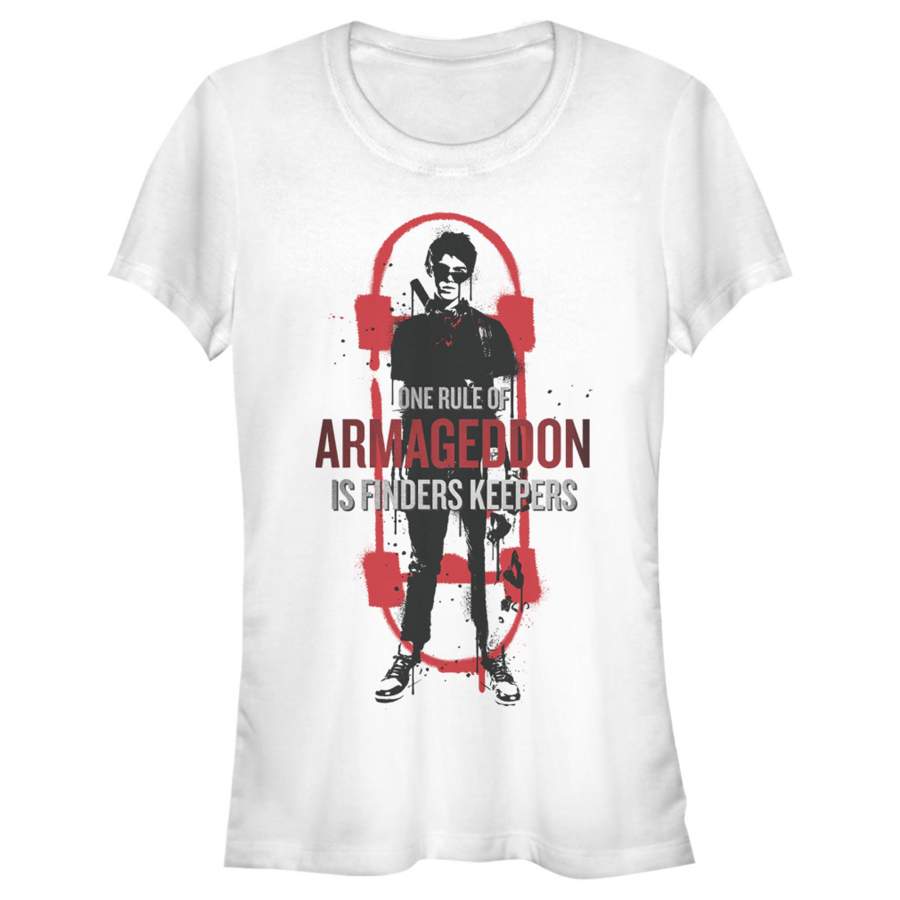 Daybreak Junior’s Armageddon Finders Keepers Rule  T Shirt