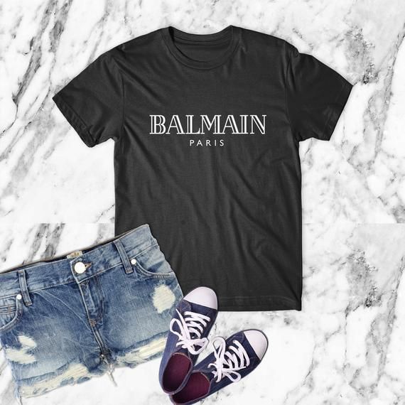 Balmain Paris Shirt Balmain Shirt Inspired Branded Clothing Shirt