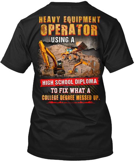 Awesome Heavy Equipment Operator Unisex T-Shirt