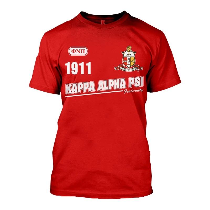 Greek Life T-Shirt – Kappa Alpha Psi Fraternity 1911 T-Shirt J5