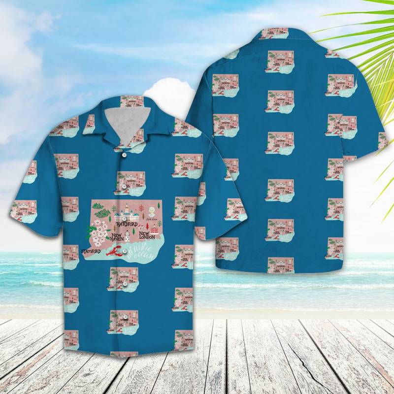 Awesome Connecticut TG5721 – Hawaiian Shirt