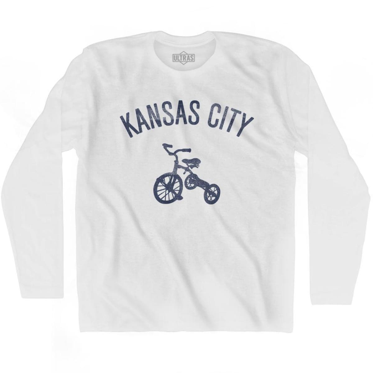 Kansas City Tricycle Adult Cotton Long Sleeve T-shirt