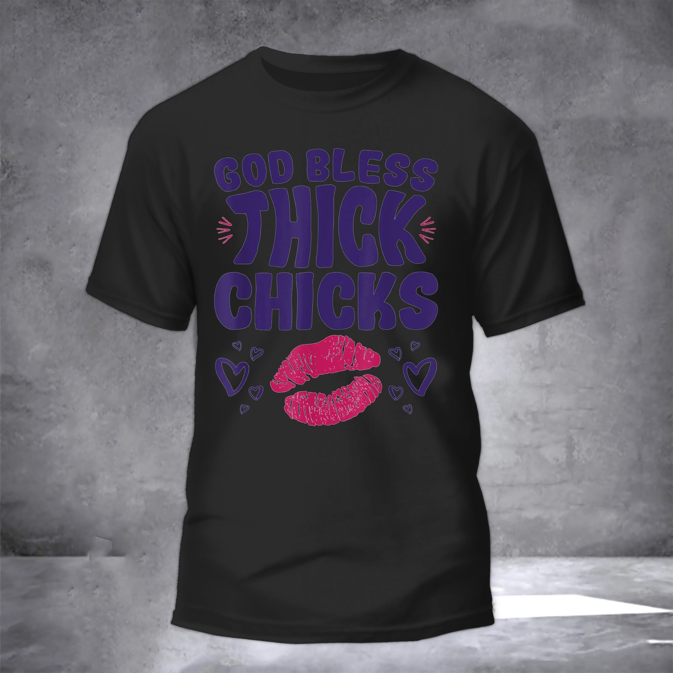 ginger billy god bless thick chicks t shirt