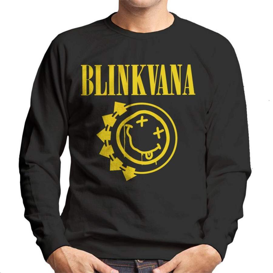 Blinkvana Blink 182 Nirvana Men’s Sweatshirt