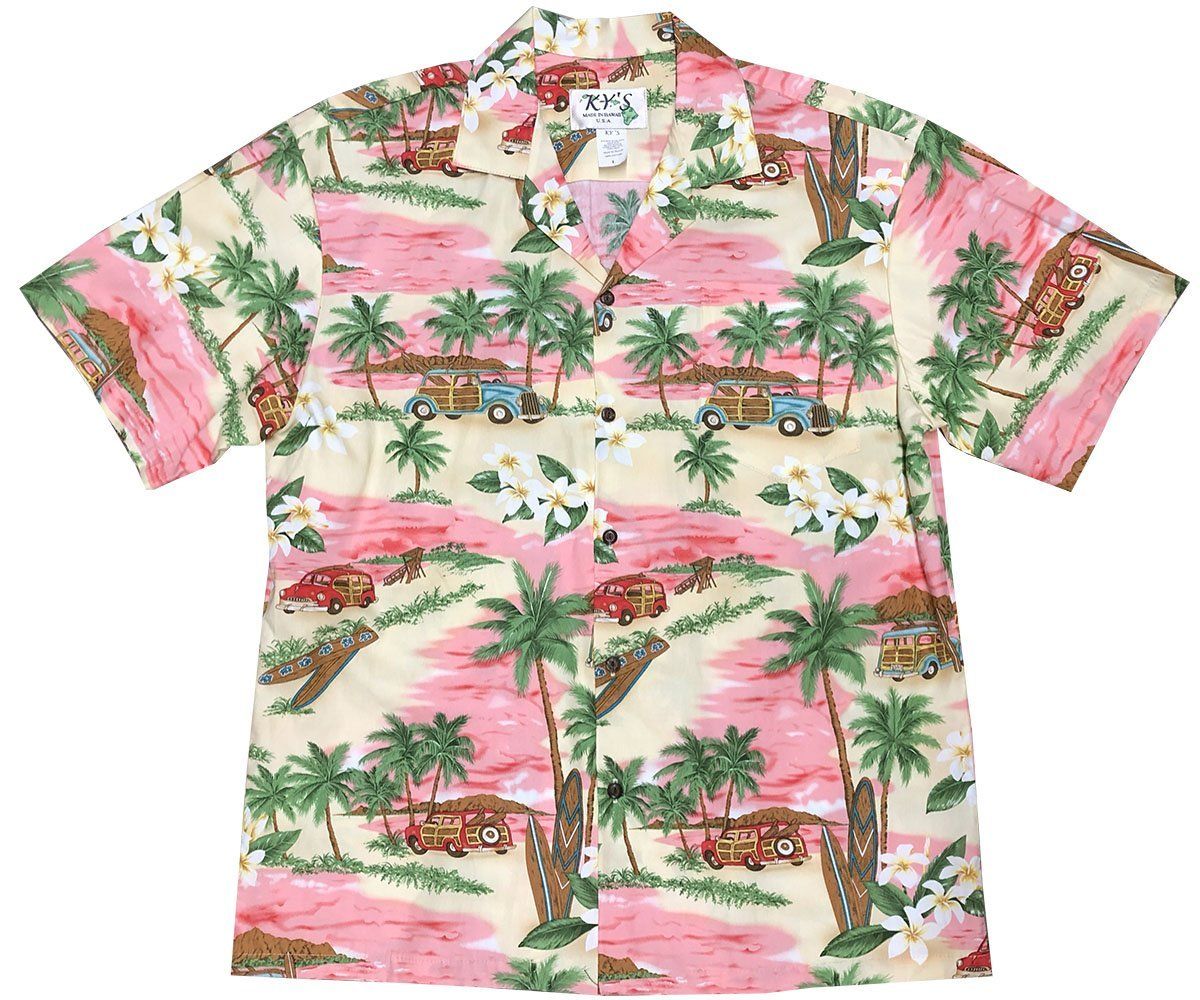 Surfboard Beach Patrol Pink Hawaii Shirt Ha36307