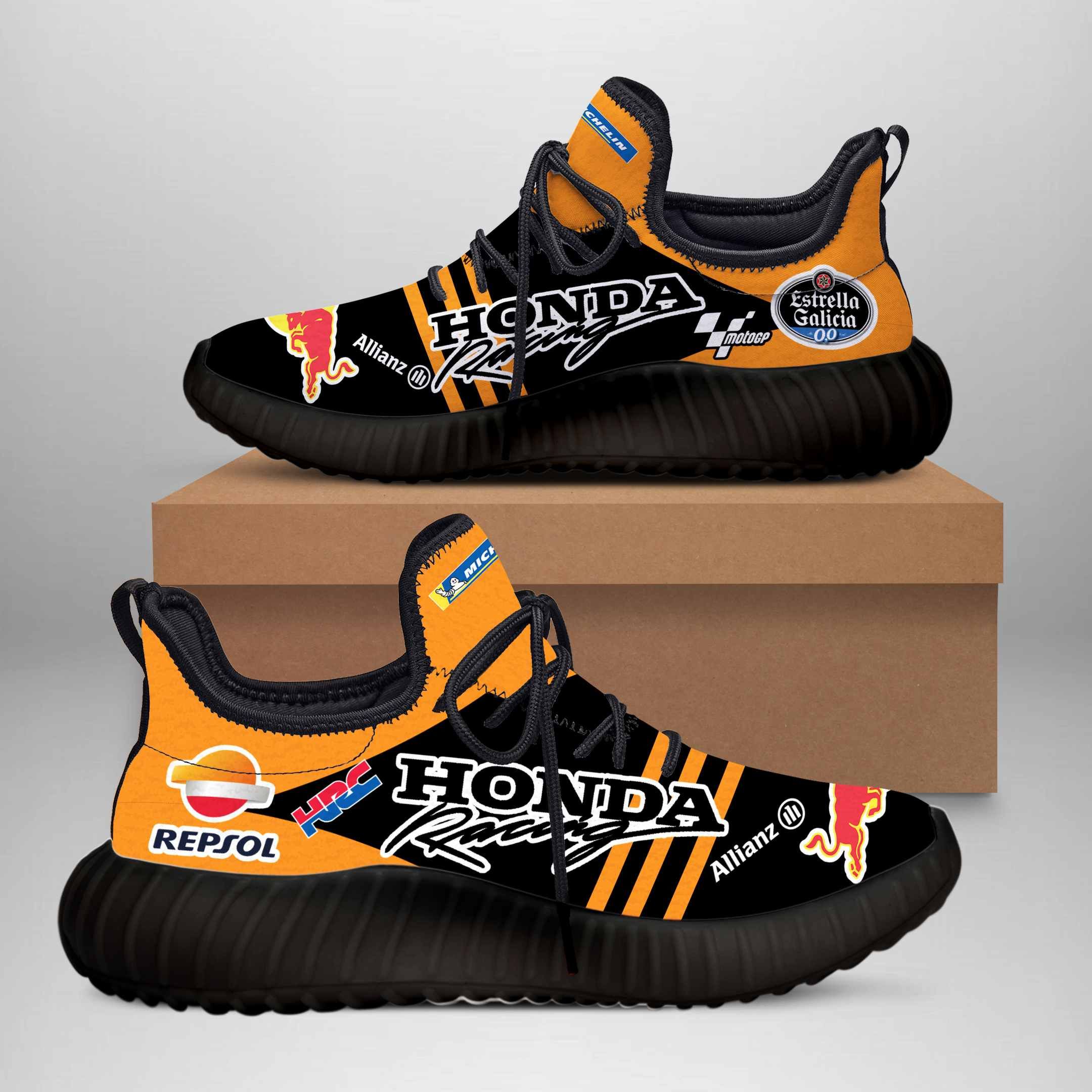 Honda Racing Ttt- Hl  Yz Boost Ver 2 (Orange  )