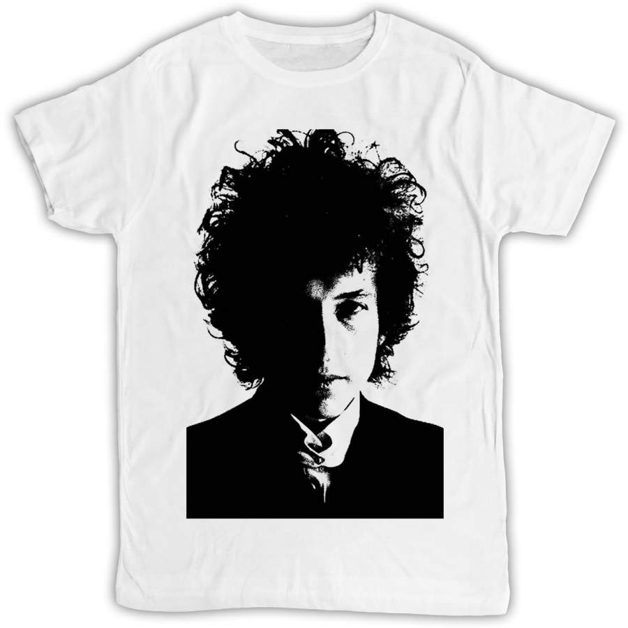 Bob Dylan Tshirt Poster Ideal Gift Short Sleeve Men T Shirt