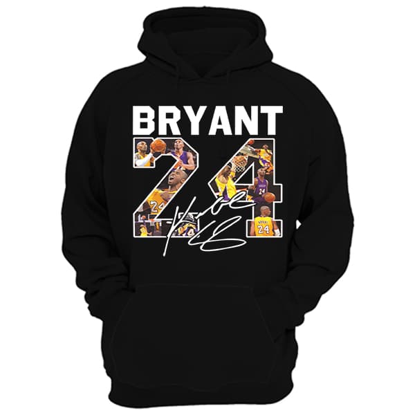 RIP Kobe Bryant Number 24 Hoodie