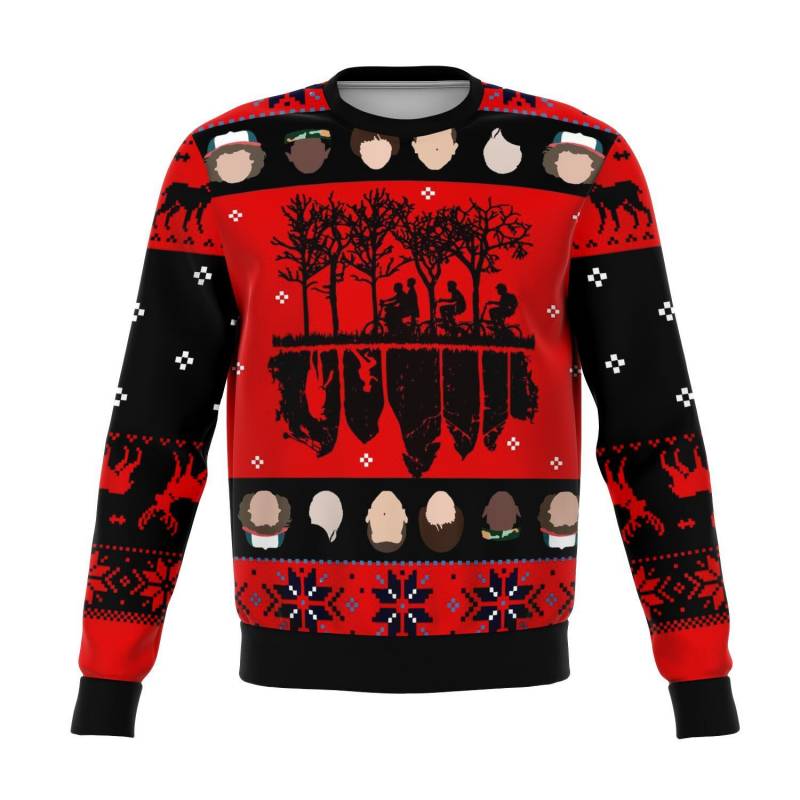 Stranger Things Premium Ugly Christmas Sweater