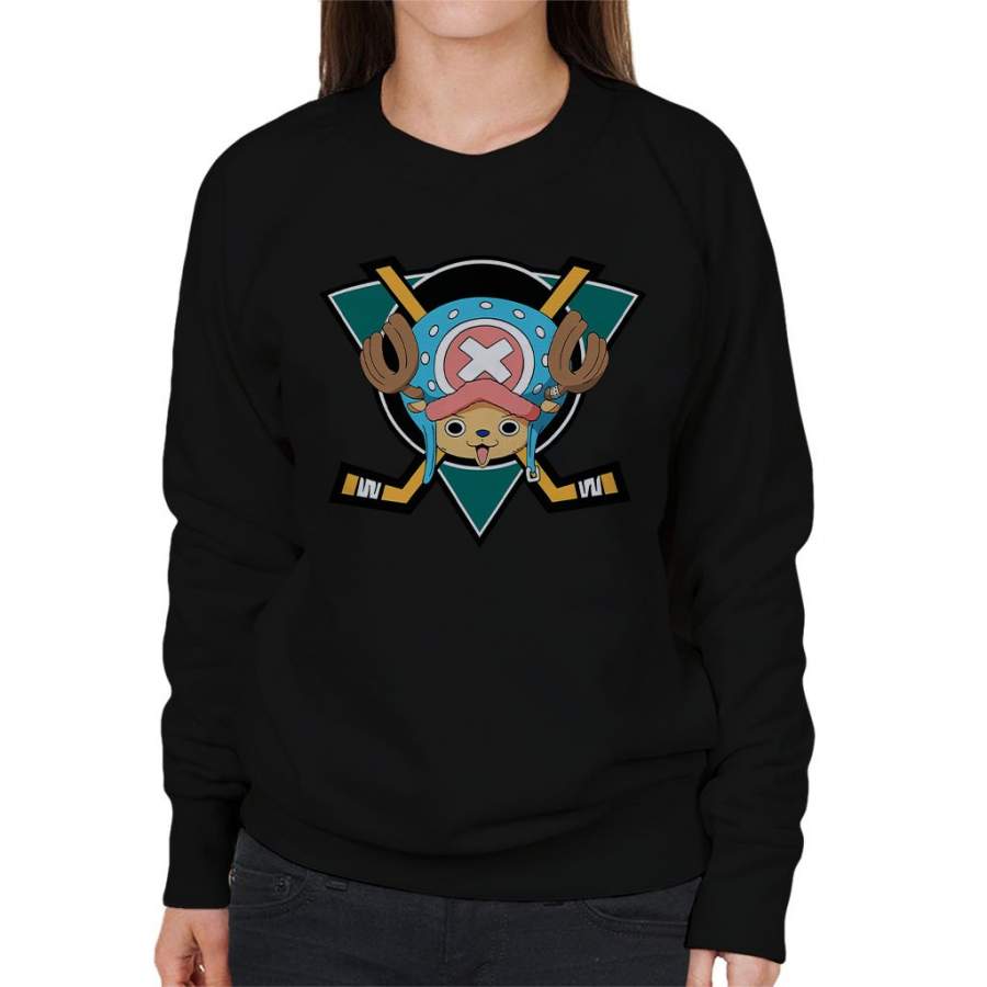 Tony Tony Chopper Mighty Ducks One Piece Women’s Sweatshirt