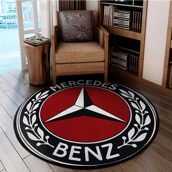 LIMITED EDITION – THE MERC ROUND RUG 6186A