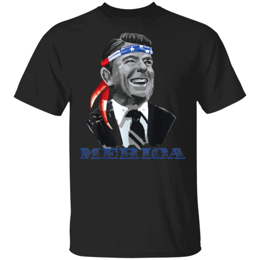 4th of July Shirt Ronald Reagan President Tee Gift