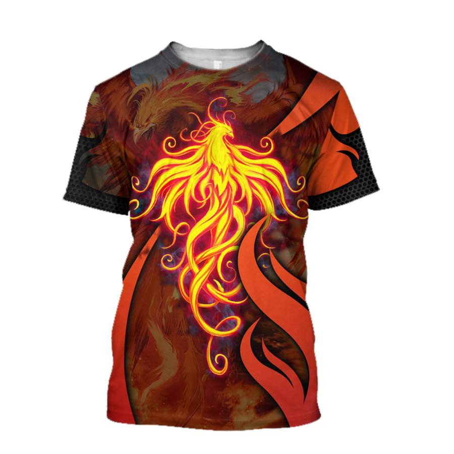 Phoenix Power 3D All Over Printed T-Shirt by SUN AM180501