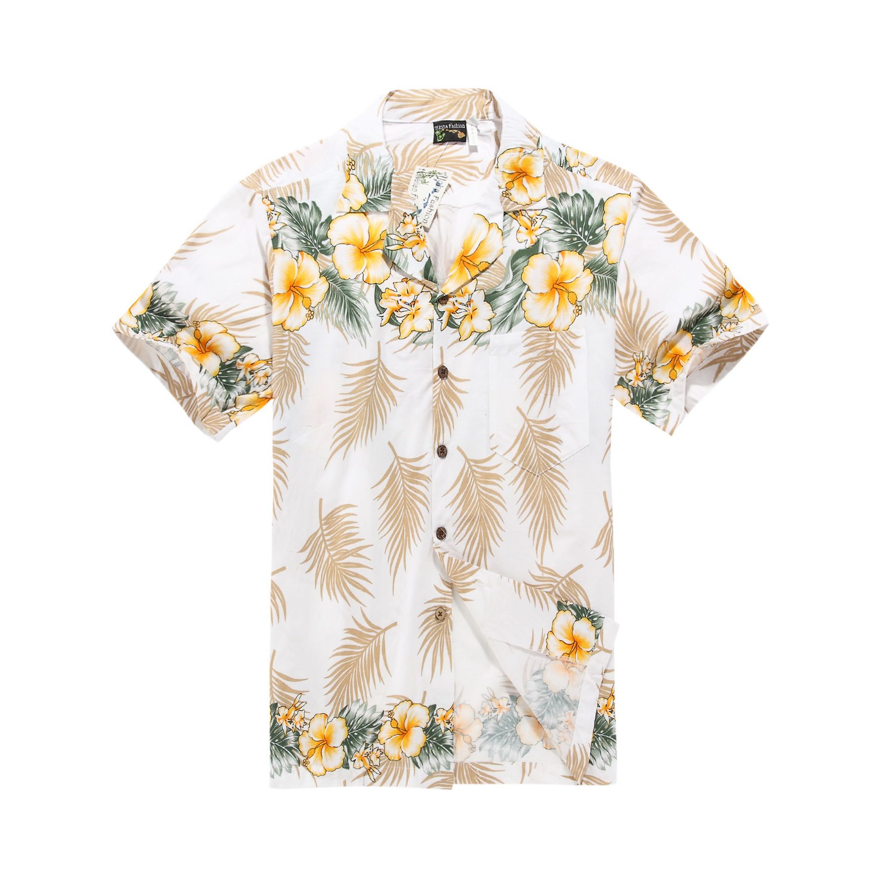 Flower White Amazing Design Hawaii Shirt Ha5594