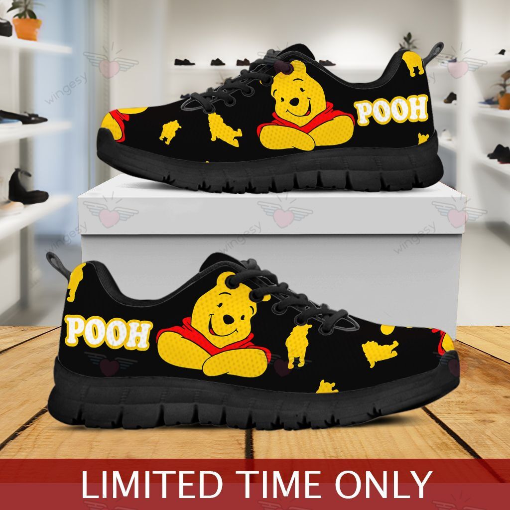 Pooh Cartoon Pooh Poo Logo QT009003Sa Sneakers Shoes