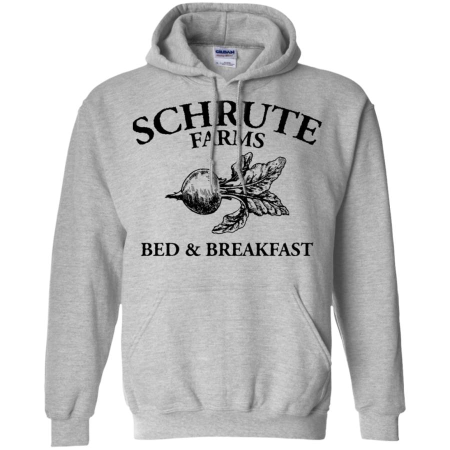 AGR Schrute Farms – Bed and Breakfast – Logo – The Office Gildan Pullover Hoodie