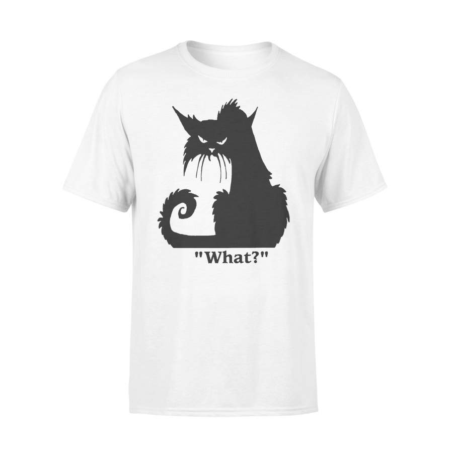 Cat What Lovers Villain Funny Cat T-Shirt