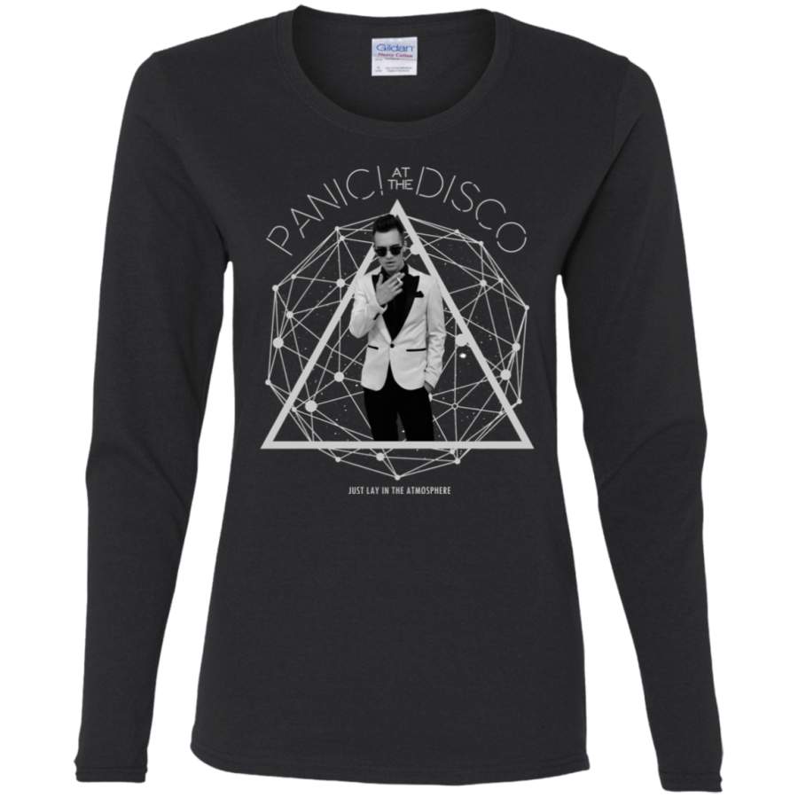 Panic At The Disco just lay in the atmosphere Ladies LS T-Shirt