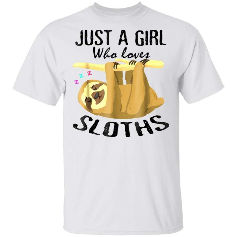 Just A Girl Who Loves Sloths T-Shirt