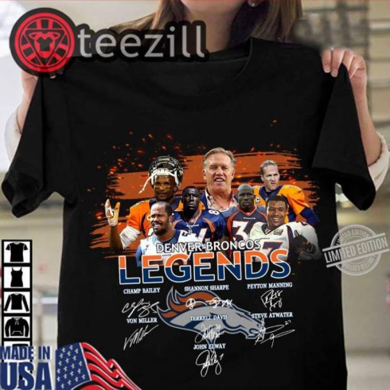 Denver Broncos Legends Signature Tee