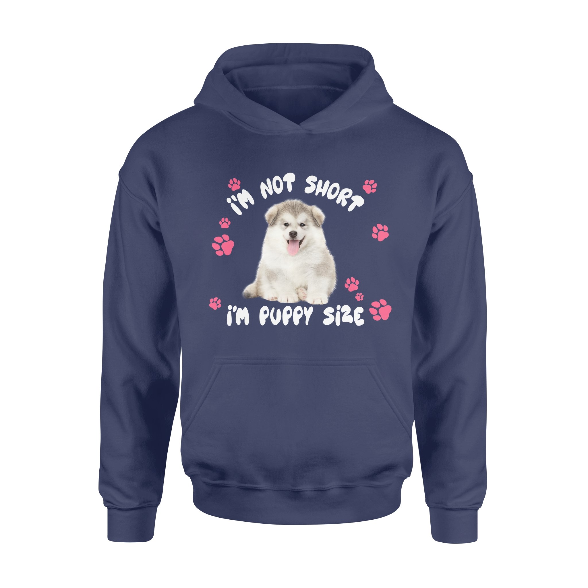 Puppy size Alaskan – Premium Hoodie – Gift for you, gift for her,gift for him, gift for dog lover, gift for alaska lover