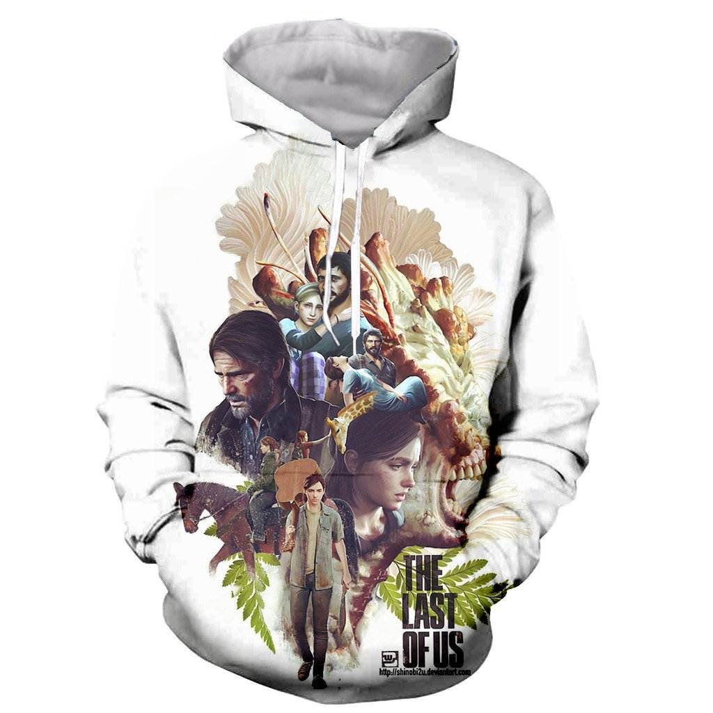 The Last of Us Part II 3D Print Hoodies