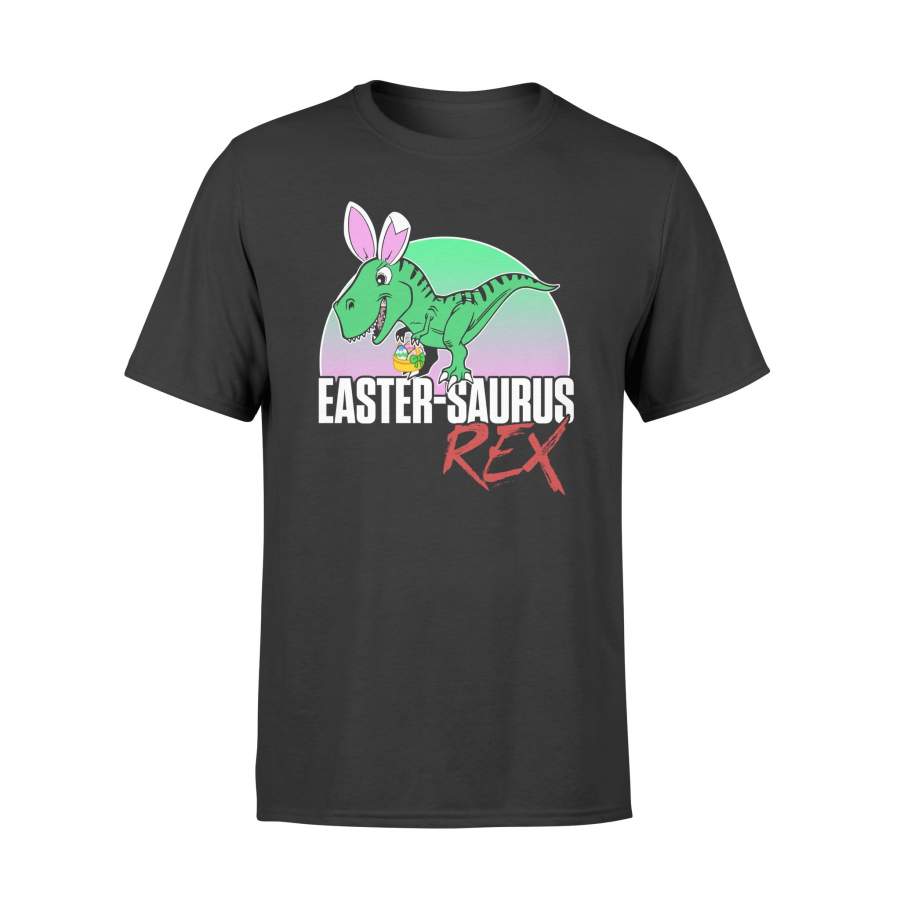 Easter-Saurus Rex Dinosaur Bunny T Shirt