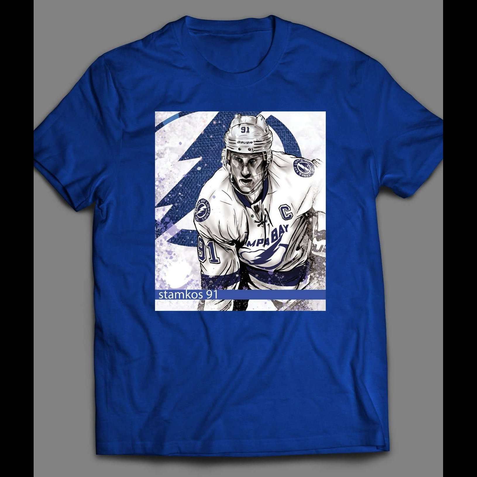 TAMPA BAY LIGHTNING STEVEN STAMKOS ART SHIRT