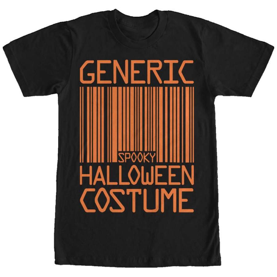 Lost Gods Men’s Generic Halloween Costume  T Shirt Black