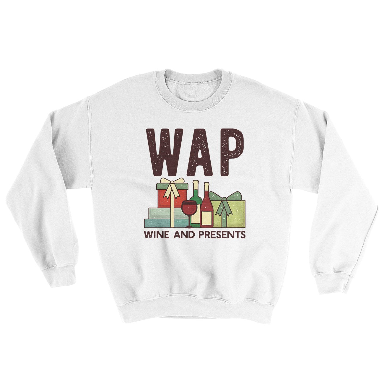 Wap- Wine & Presents Ugly Sweater