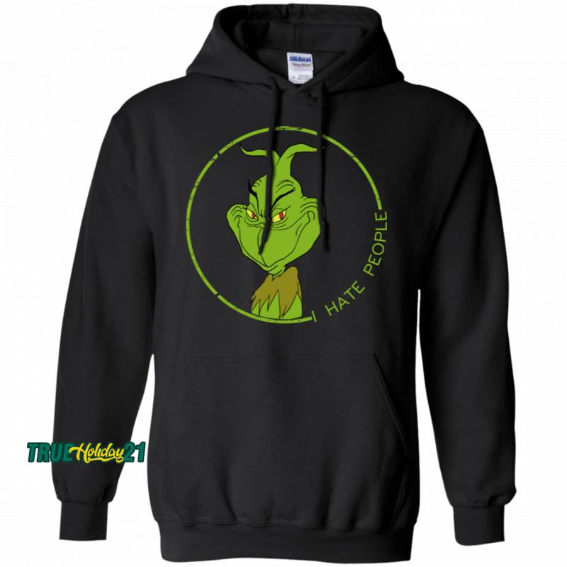 The Grinch I Hate People Hoodie