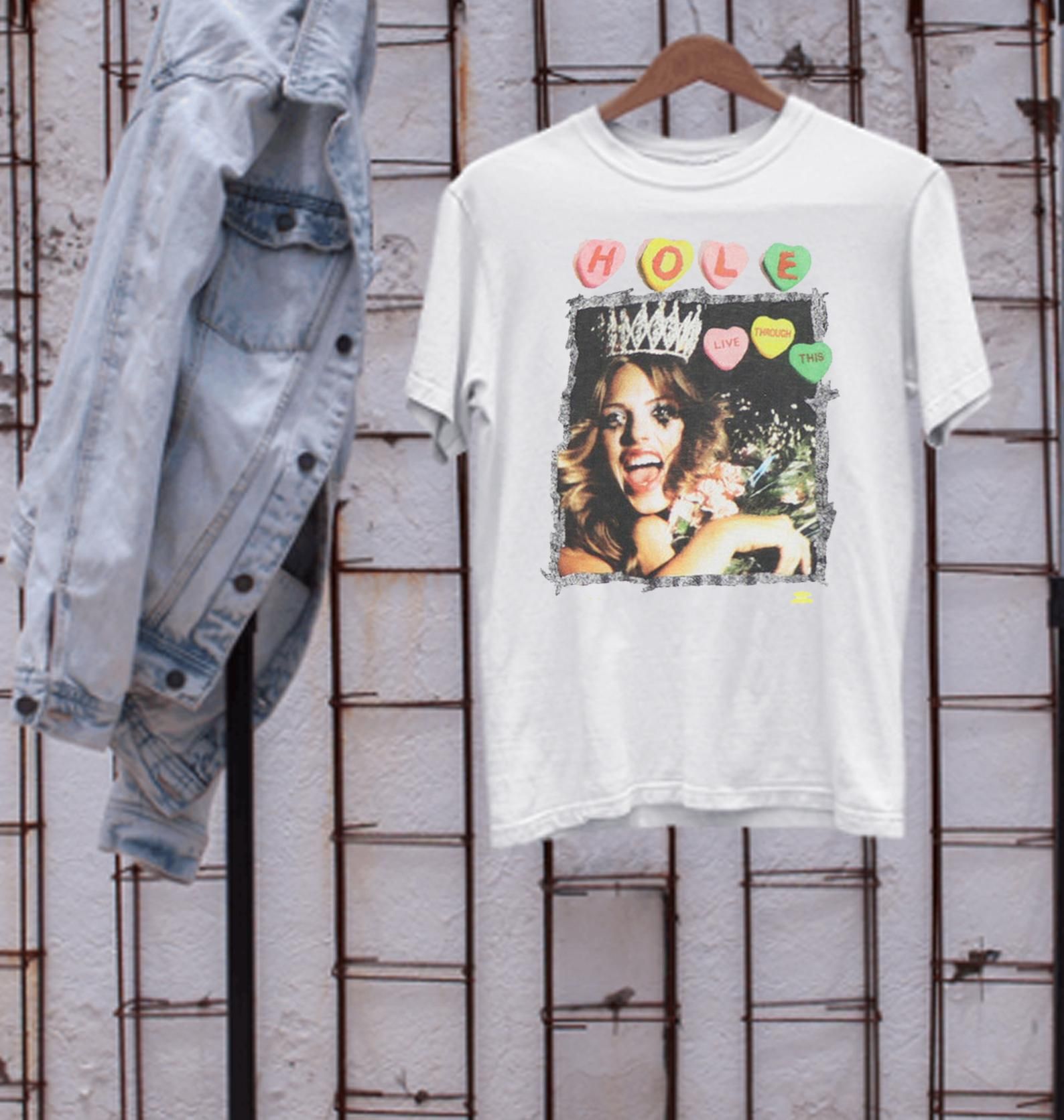 Hole Band Live Through This Tour TShirt Music T Shirt Gift For Friend