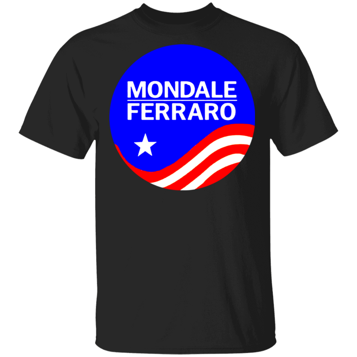 Vote Mondale Ferraro Shirt Democrat 1984 Campaign Vintage T-Shirt RIP Walter Mondale Tee