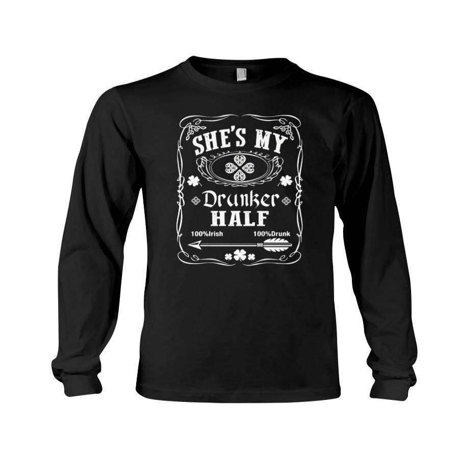 My Drunker Half St. Patrick Couple Gift Unisex Long Sleeve