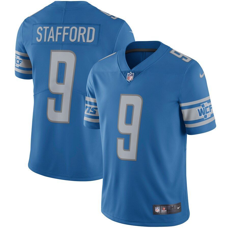 Matthew Stafford Detroit Lions Youth Vapor Untouchable Limited Player Jersey Blue 2019