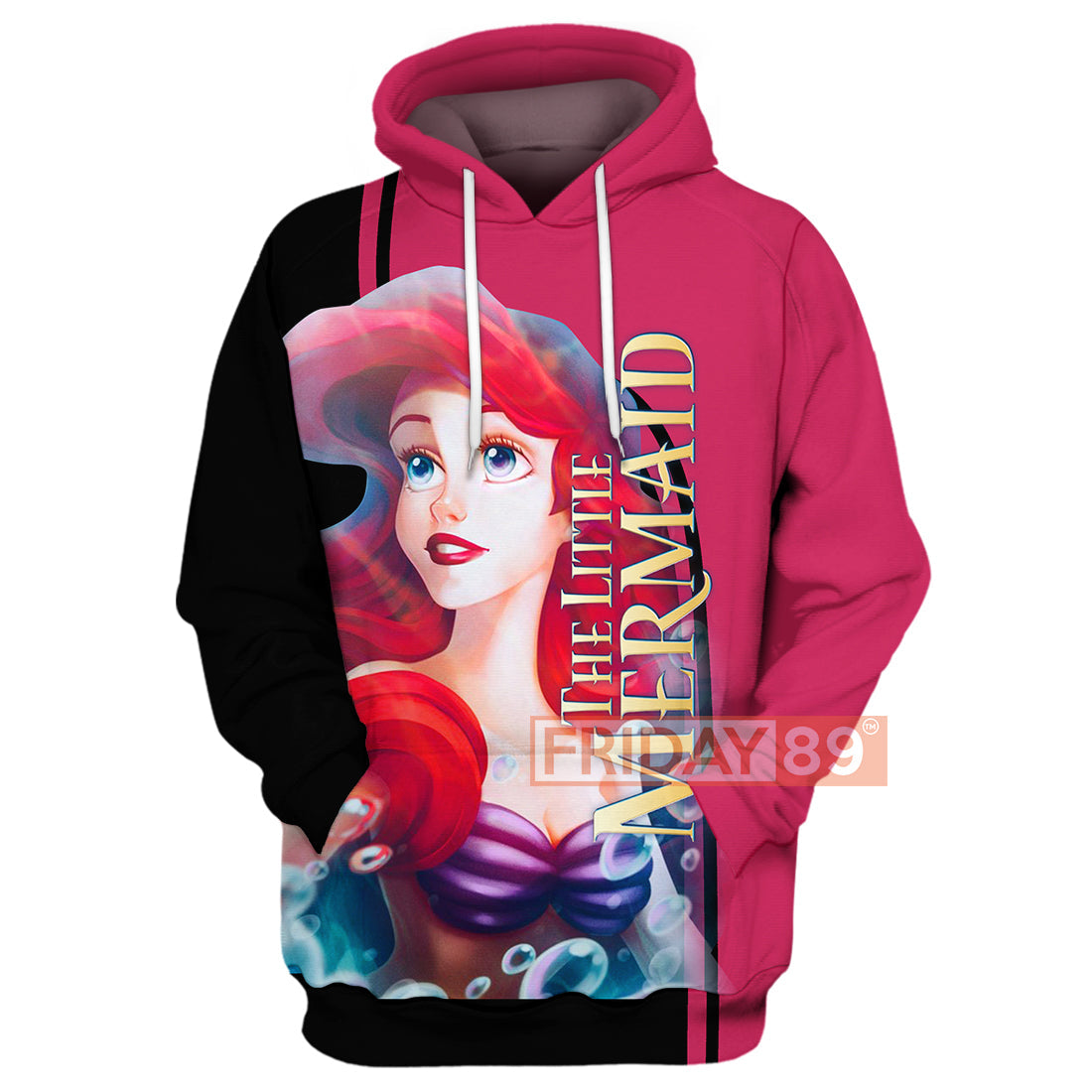 Unifinz Dn T-Shirt Ariel Dn Princess Little Mermaid T-Shirt Awesome Dn Ariel Hoodie Sweater 2022