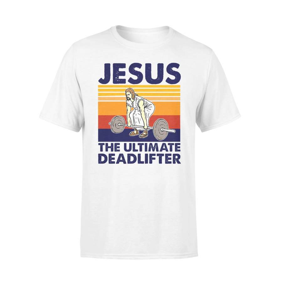 Jesus The Ultimate Deadlifter Vintage T-shirt