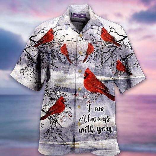 High Quality I Am Always With You Cardinal Hawaii Shirts Ha102395