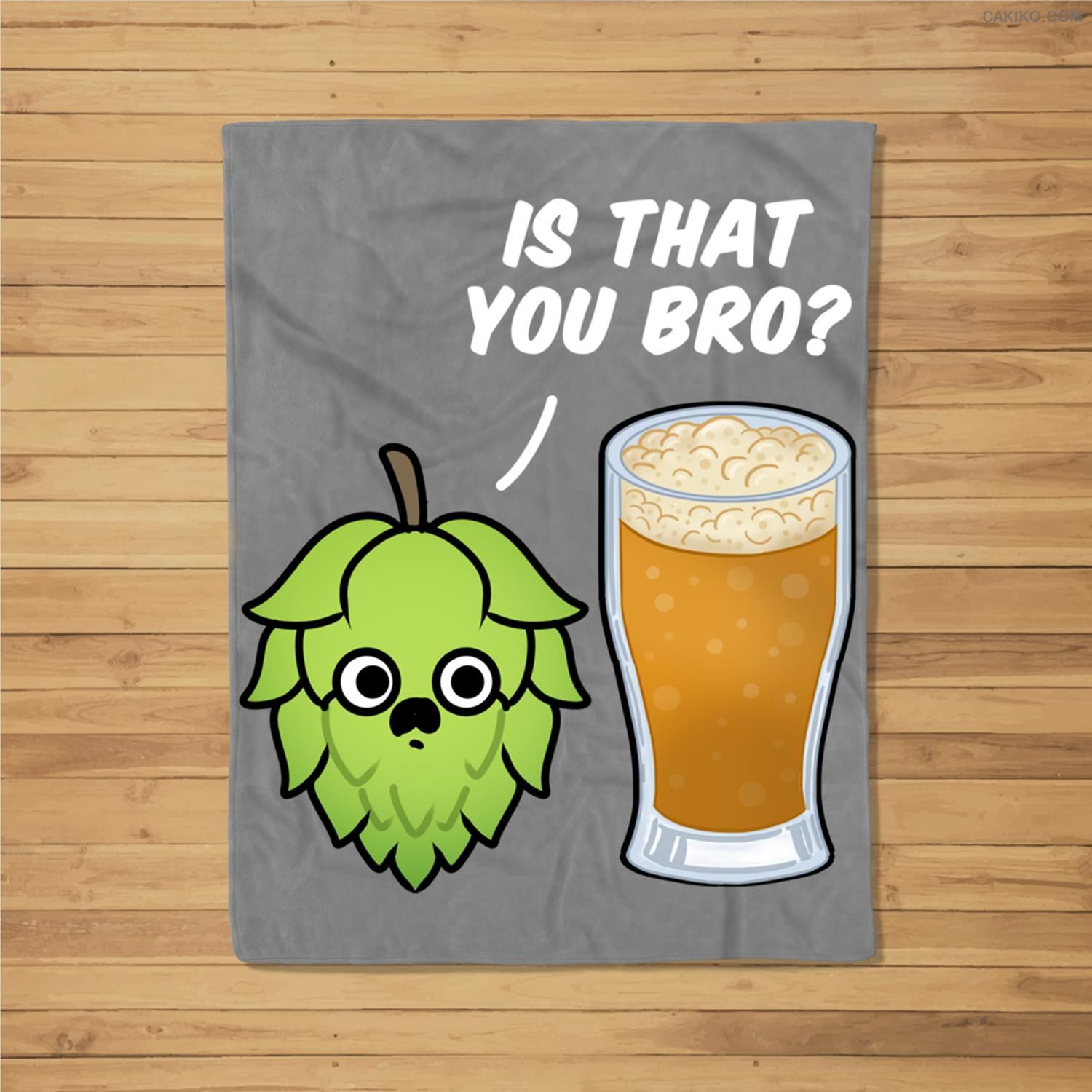 Is That You Bro Beer Fleece Blanket