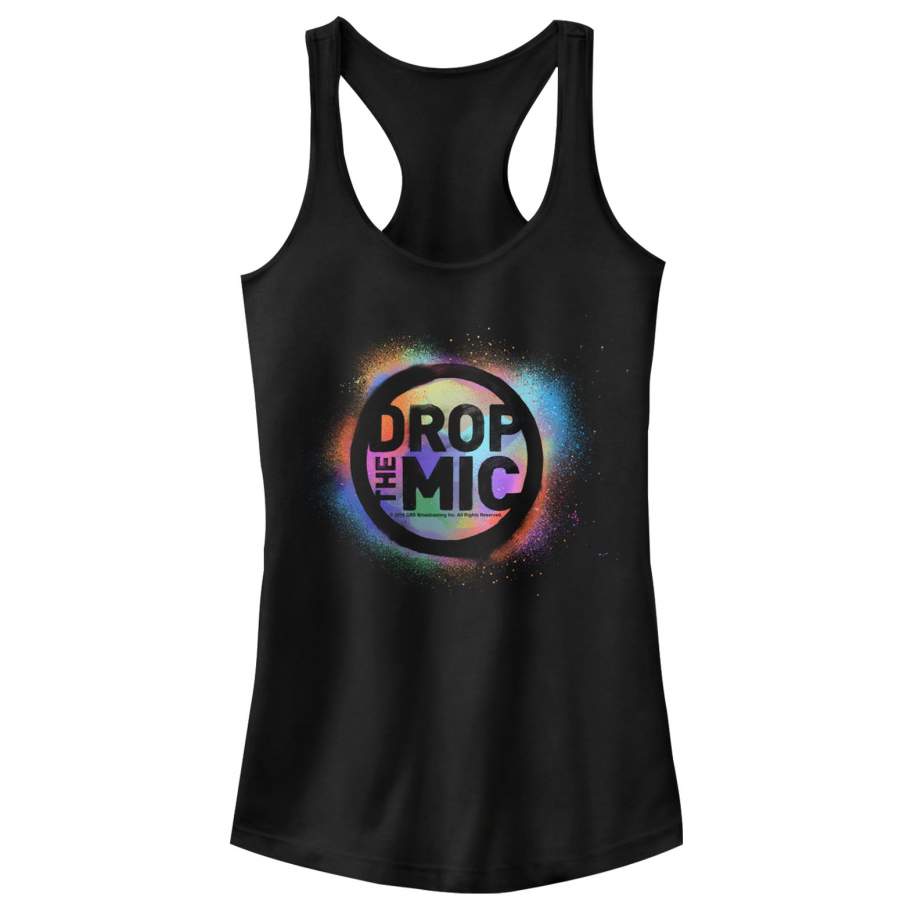 The Late Late Show with James Corden Junior’s Drop the Mic Spray Paint  Racerback Tank